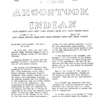 The Aroostook Indian (March 1970)
