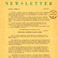 Maine Indian Newsletter (June 1969)