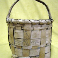 <em>Berry Basket With Handwritten Note</em> (1840)