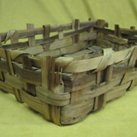 Utilitarian Basket (mid-late 1800s) by unknown Abenaki woman