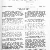 <em>Maine Indian Newsletter</em> (Summer 1971)