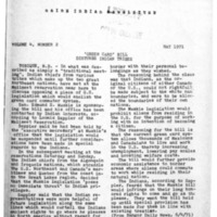 <em>Maine Indian Newsletter</em> (May 1971)