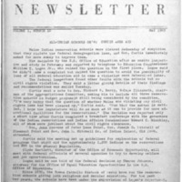 <em>Maine Indian Newsletter</em> (May 1967)