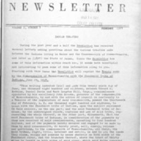 <em>Maine Indian Newsletter</em> (Feb. 1968)