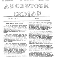 <em>The Aroostook Indian</em> (May 1971)